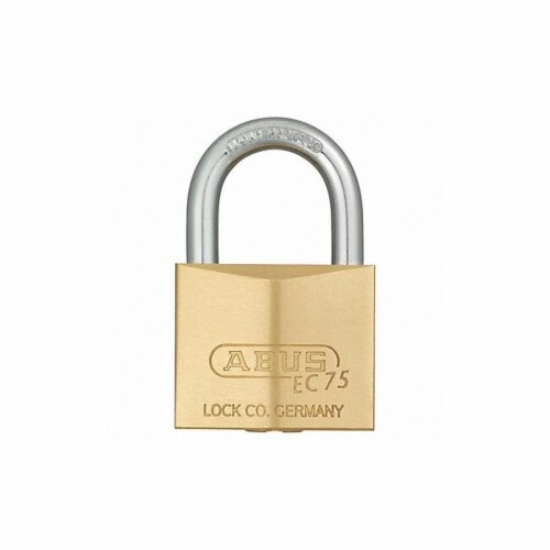 Abus Keyed Padlock, 55/64 in,Square,Gold 75/40 KA, 1 - Kroger