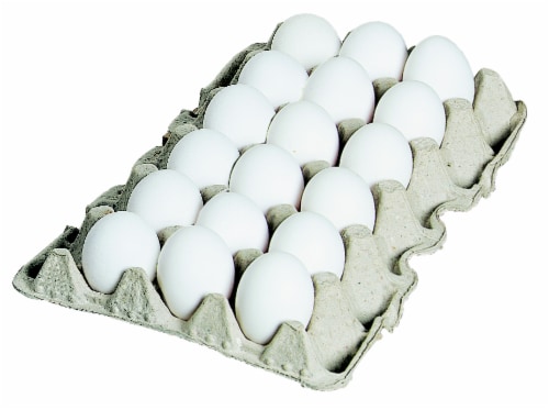 Bahler Large White Eggs Perspective: front