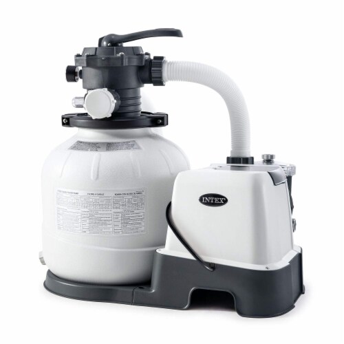 Intex 26675EG 14 Inch Krystal Clear Pool Saltwater System and Sand Filter  Pump, 1 Piece - King Soopers