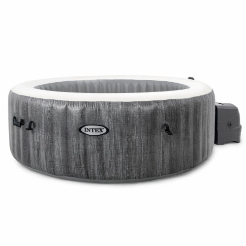intex greywood deluxe inflatable spa hot tub