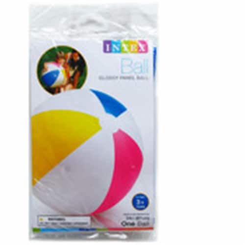 DDI 2133407 24 Inflatable Glossy Beach Ball Case of 36 Perspective: front