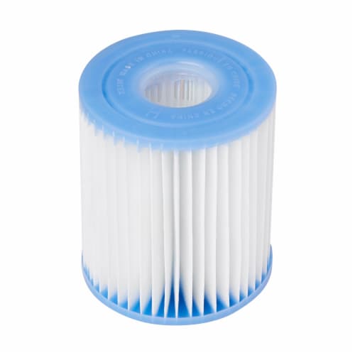 Intex Filter Cartridge H Replacement - White/Blue Perspective: front