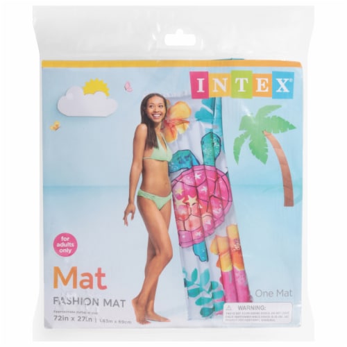 Intex® Fashion Pool Mat Perspective: front