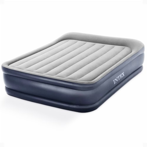 Deluxe blow deals up mattress