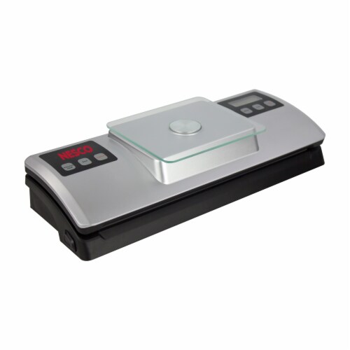 Nesco Deluxe Vacuum Sealer with Digital Scale Perspective: front