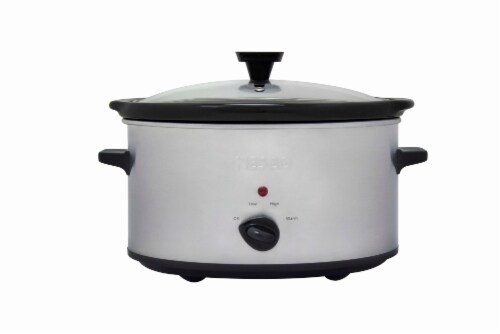 Nesco Stainless Steel Slow Cooker Perspective: front