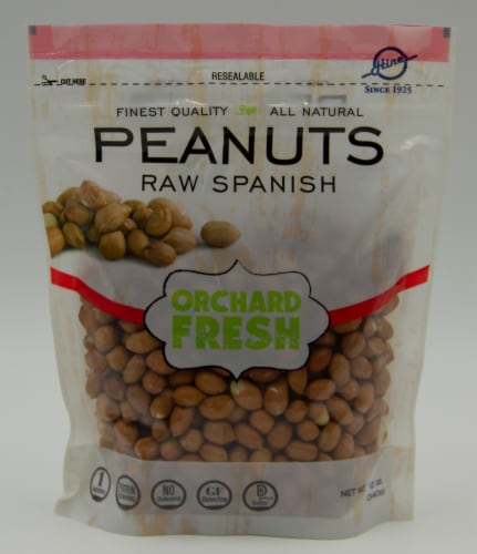 Hines Nut Company Spanish Peanuts Perspective: front