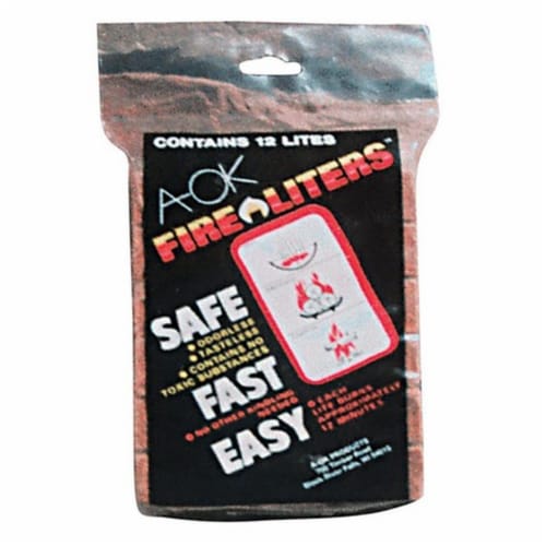 Fire Liters 00101 4 12 Fire Starter Cubes 5.5 oz Perspective: front