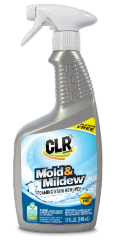 CLR Routine Clean Mold & Mildew Clear Free Stain Remover Spray Bleach, 32  fl oz - Foods Co.