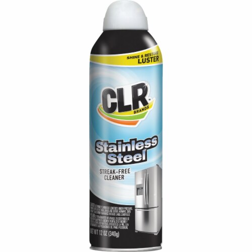 Spot-Free Stainless Steel Cleaner, Citrus, 12 oz Can, 6/Carton Spot-Free Stainless Steel Cleaner, Citrus, 12 oz Can, 6/Carton