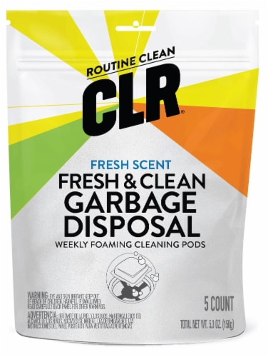 CLR® Fresh Scent Fresh & Clean Garbage Disposal Cleaning Pods Perspective: front