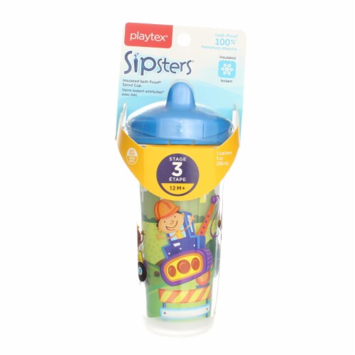 Playtex Sipsters Insulated Spill-Proof Straw Cups Stage 3 - 2 ct