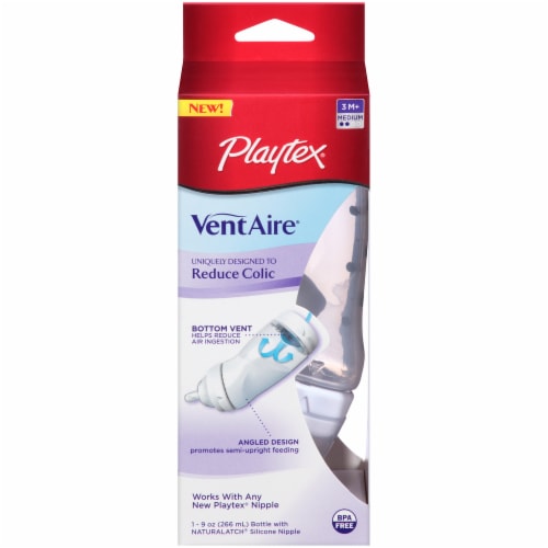 Playtex VentAire Baby Bottle Wide Advanced, 9 oz - Fry's Food Stores