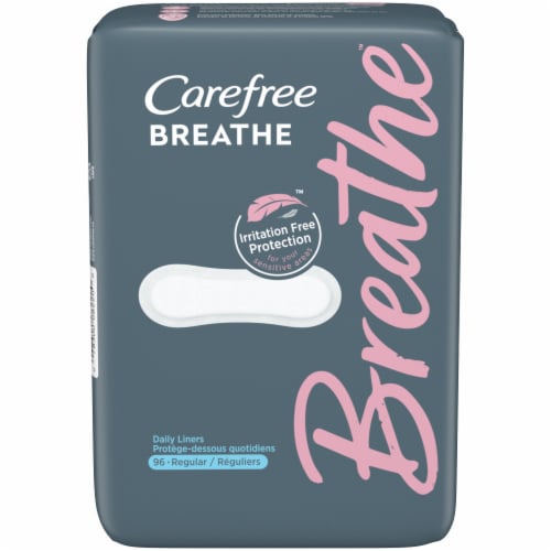 Carefree™ Breathe™ Daily Panty Liners, 96 ct - Kroger