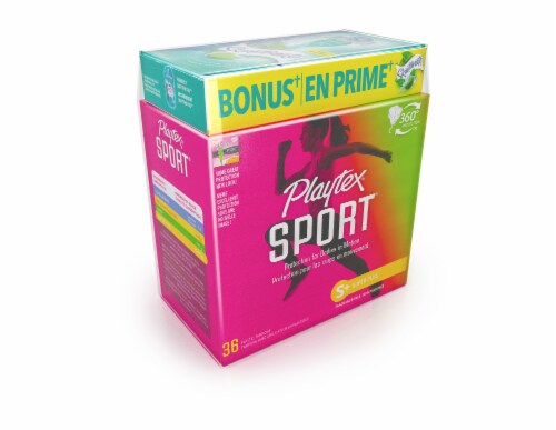 Playtex Sport Unscented Super+ Tampons with 1 Count Razor Pack, 36 ct -  Pick 'n Save