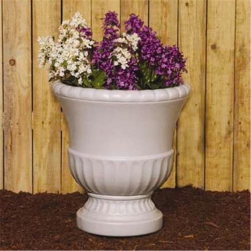 Union Products 53300SC Round Concrete Grecian Urn Planter Perspective: front