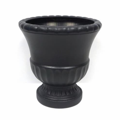 Union Products 53304SC 12.5 in. Grecian Urn Planter - Black Perspective: front