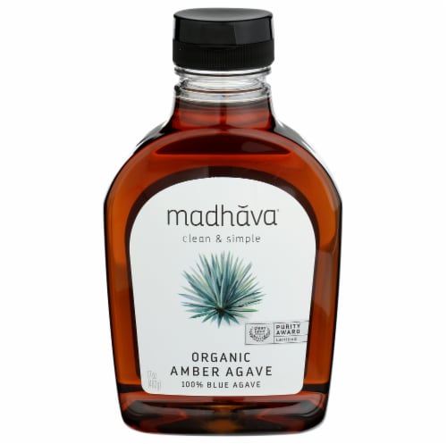 Madhava Organic Amber Agave Perspective: front