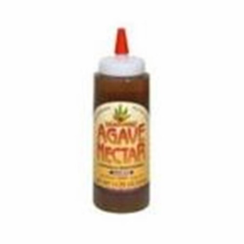 Madhava Organic Amber Raw 100% Blue Agave Sweetner Perspective: front