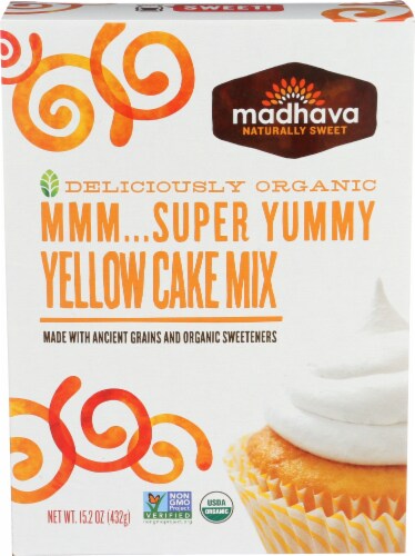 Madhava MMM...Super Yummy Yellow Cake Mix Perspective: front