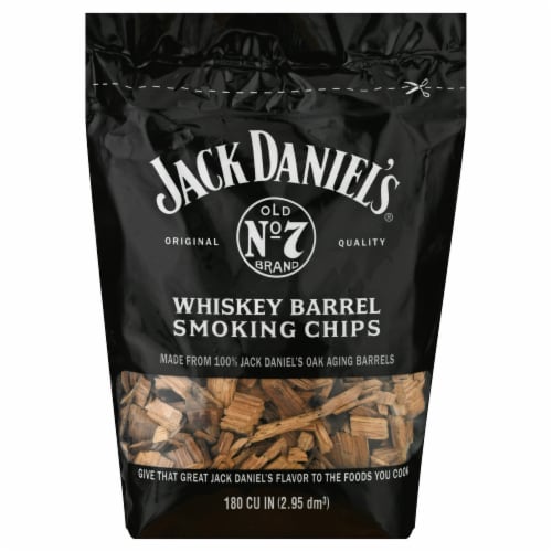Jack Daniel's® Tennessee Whiskey Wood Smoking Chips Perspective: front