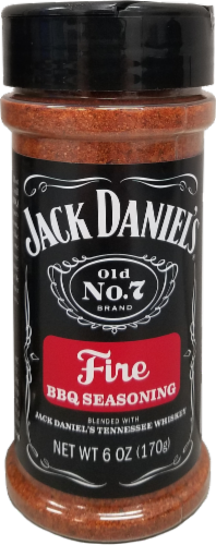 Jack Daniel's® Old No. 7 Brand Fire BBQ Seasoning Perspective: front