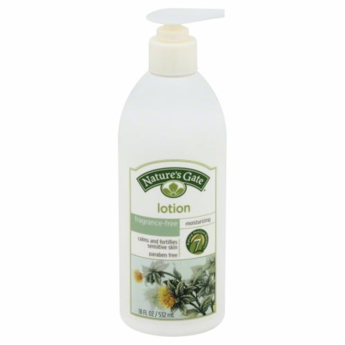 Nature's Gate Organics Fragrance Free Skin Lotion Perspective: front