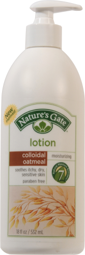 Nature's Gate Oatmeal Lotion Perspective: front