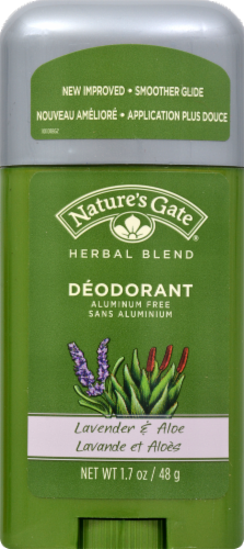 Nature's Gate Organics Lavender & Aloe Deodorant Perspective: front