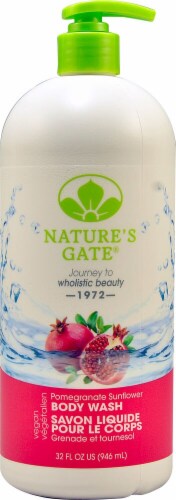 Nature's Gate Pomegranate Body Wash Perspective: front