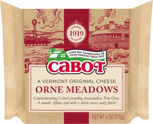 Cabot® Orne Meadows Vermont Original Cheese Perspective: front