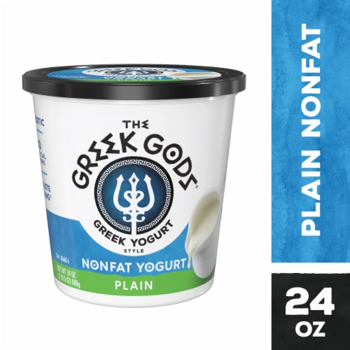 The Greek Gods® Plain Nonfat Greek Yogurt Perspective: front