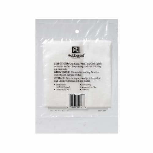 Rubberset® Tack Cloth Perspective: front