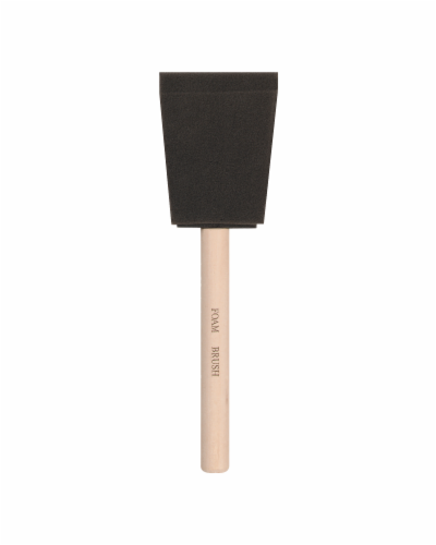 Rubberset Foam Paint Brush - Natural/Black, 2 in - Kroger