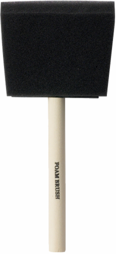 Rubberset Foam Paint Brush Perspective: front