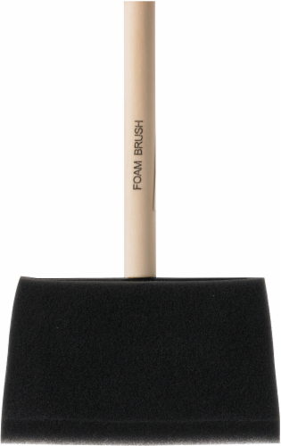 Rubberset Foam Paint Brush Perspective: front