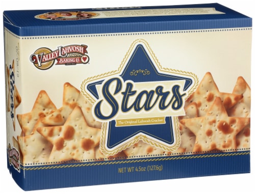 Valley Lahvosh Stars Original Crackerbread Perspective: front