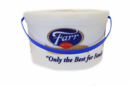 Farr Better Premium Vanilla Ice CreamPail Perspective: front