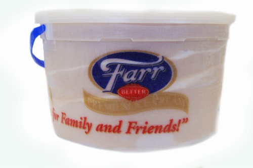 Farr Better Brownies on the Moon Ice Cream Tub Perspective: front