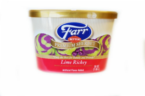 Farr Better Lime Rickey Sherbet Tub Perspective: front