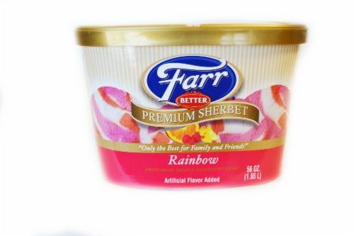 Farr Better Rainbow Sherbet Tub Perspective: front