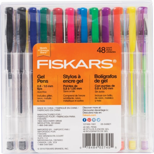 Fiskars® Gel Pen Set, 48 pc - Fry's Food Stores