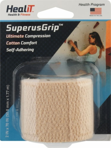 Healit™ SuperusGrip™ Self-Adhering Compression Wrap Perspective: front