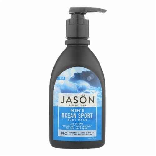 Jason® Men's All-In-One Ocean Sport Body Wash Perspective: front