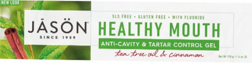 JASON HEALTHY MOUTH FLUORIDE GEL W/COQ10 Perspective: front