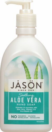 Jason Aloe Vera Satin Hand Soap Pump Perspective: front