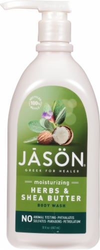 Jason® Moisturizing Herbs & Shea Butter Body Wash Perspective: front
