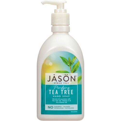 Jason® Tea Tree Satin Soap Perspective: front