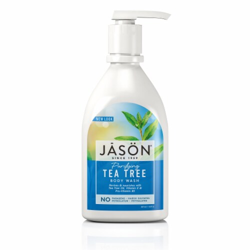 Jason® Purifying Tea Tree Body Wash Perspective: front