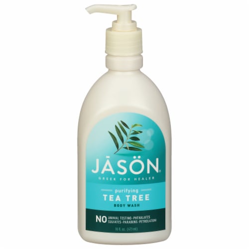 Jason Purifying Tea Tree Body Wash Perspective: front